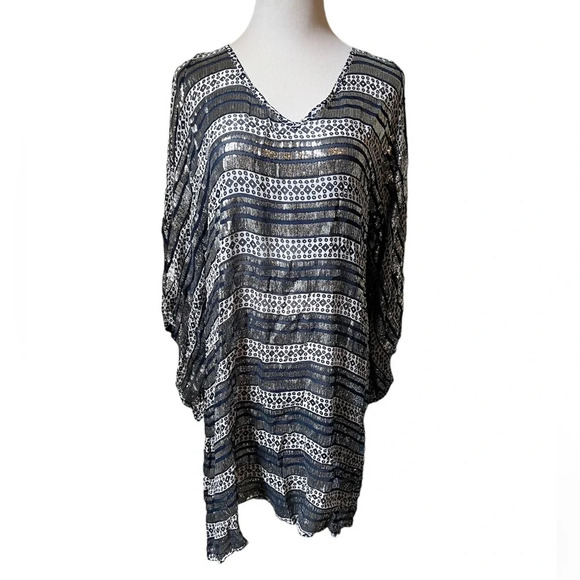 Ruby Yaya Sequined Tunic Dress, size medium - Picture 1 of 6